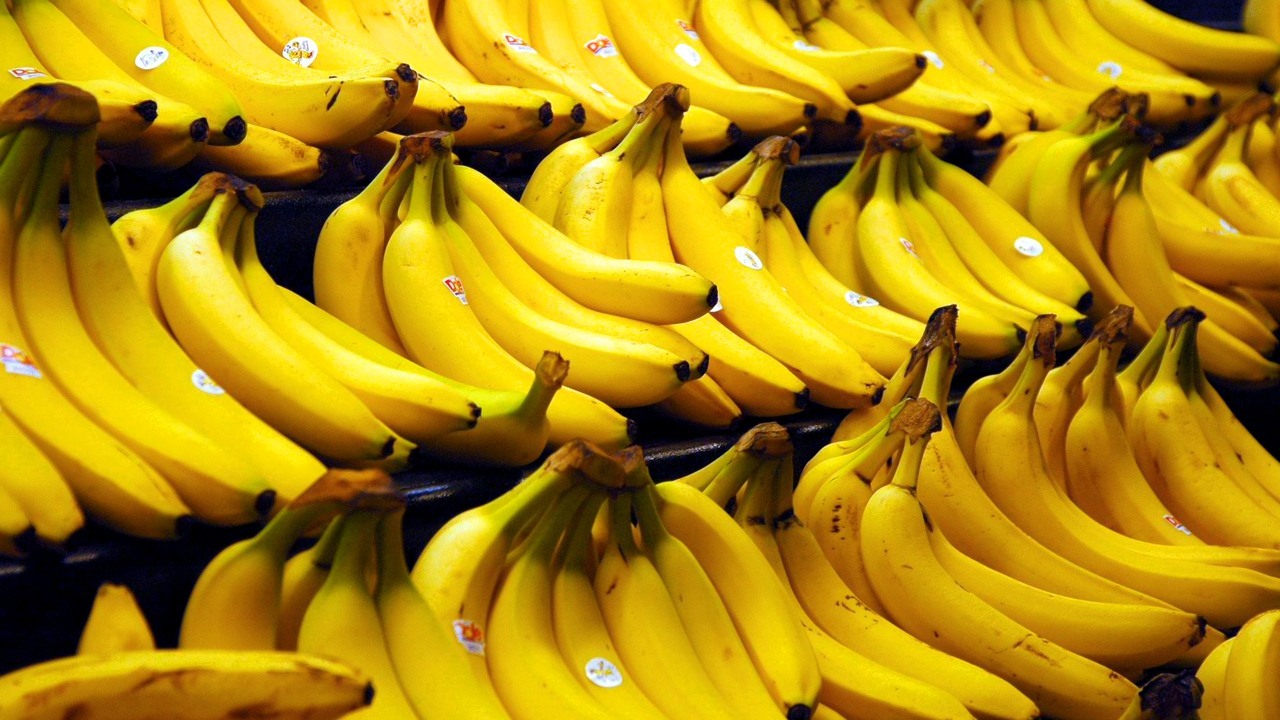 De röker strängarna på vanliga bananer